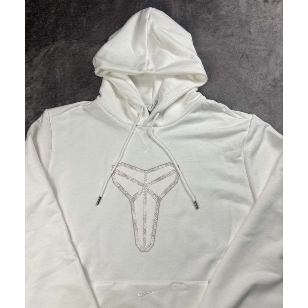 Nike Kobe Halo Mamba‎ Day Men's 2XL Pullover Hoodie Dri-FIT White HF0066-100